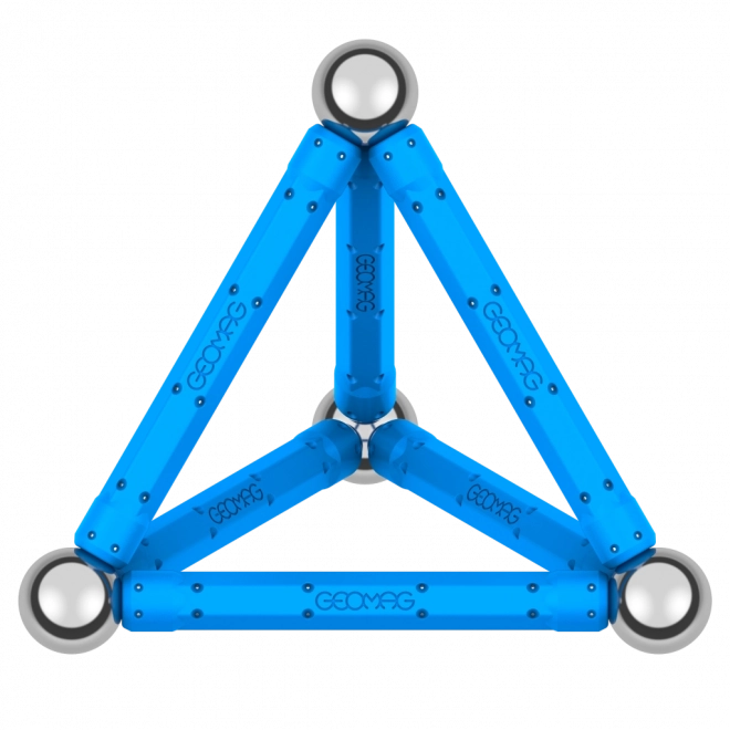 Kit de construction magnétique Geomag Geometry 48 pièces