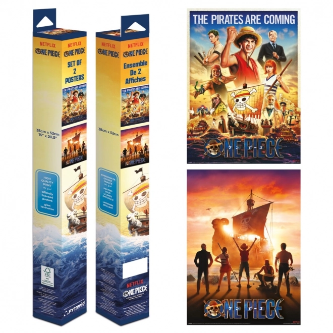 One Piece (Live Action) set de mini-affiches