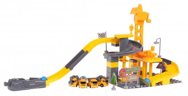 Chantier avec véhicules + accessoires