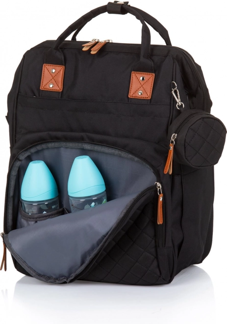 CHIPOLINO Sac à langer, sac à dos Obsidian