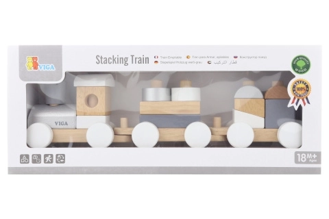 Train en bois