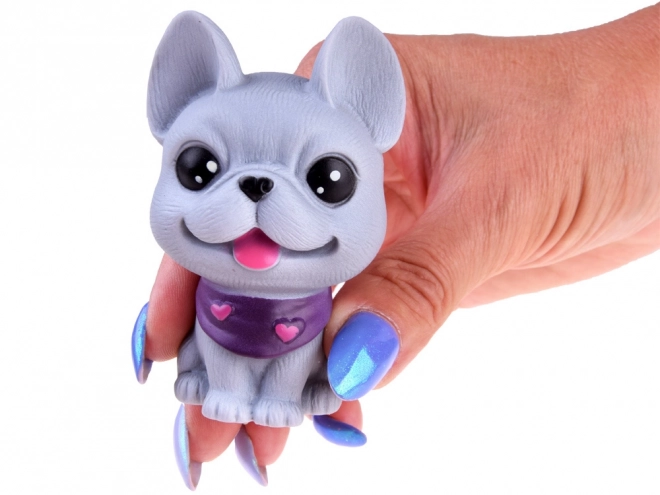 Ensemble de figurines en caoutchouc de chiens