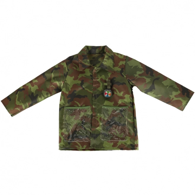 Costume de soldat pour le carnaval 3-8 ans