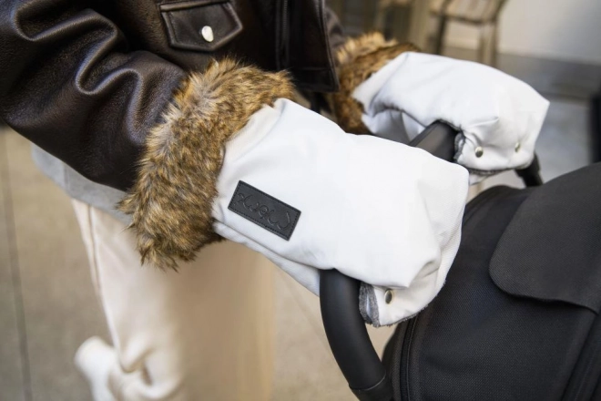 Gants pour poussette MoMi rose