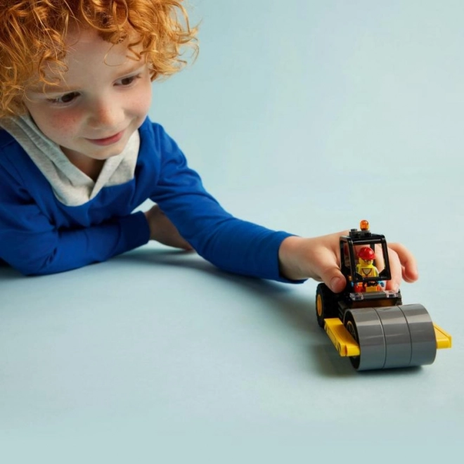 LEGO® City 60401 Rouleau compresseur à vapeur