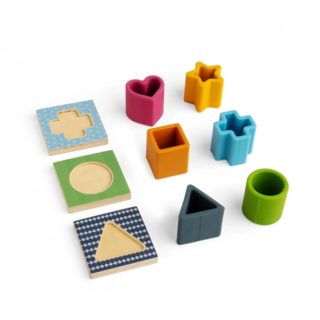 Bigjigs Toys Hmatej et Trouvez jeu Montessori