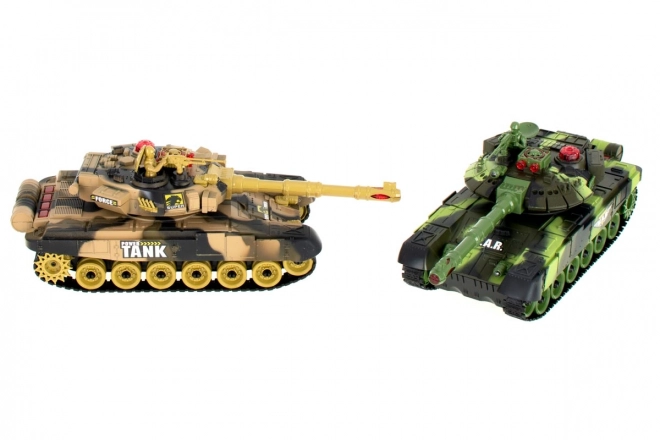 Ensemble de chars RC T90 télécommandés