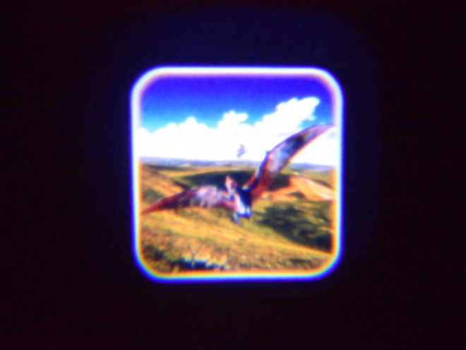 Projecteur et lampe avec dinosaures
