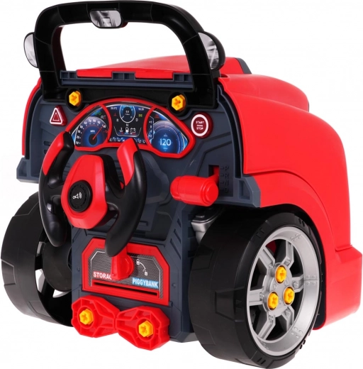 Tableau de bord réaliste avec sons