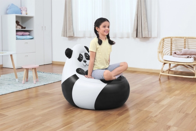 Fauteuil gonflable panda