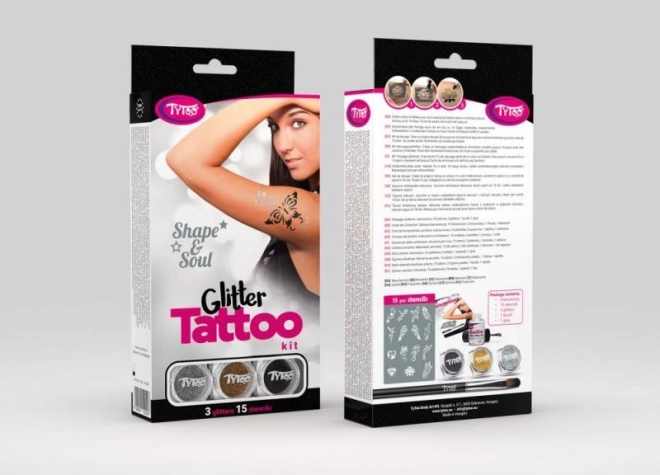 Ensemble de tatouages pailletés TyToo Shape&Soul