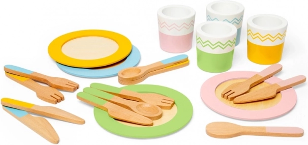 Service en bois pour enfants
