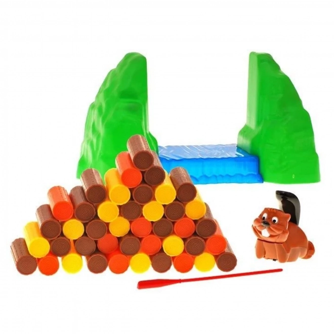 Woopie Jeu de compétences Castor tombant