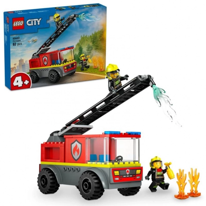 Voiture de pompier LEGO City avec échelle