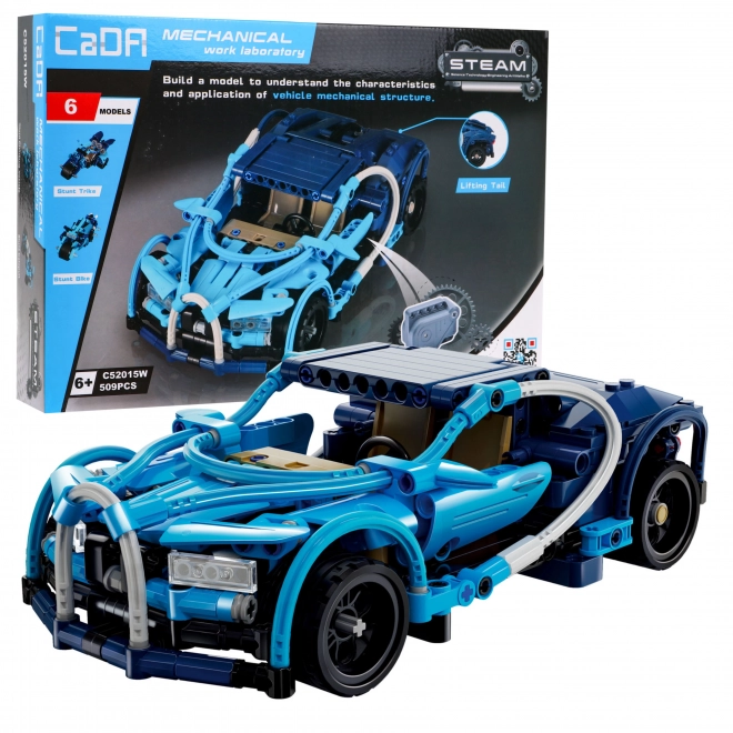 Kit de construction créatif CaDA 6 véhicules cascadeurs