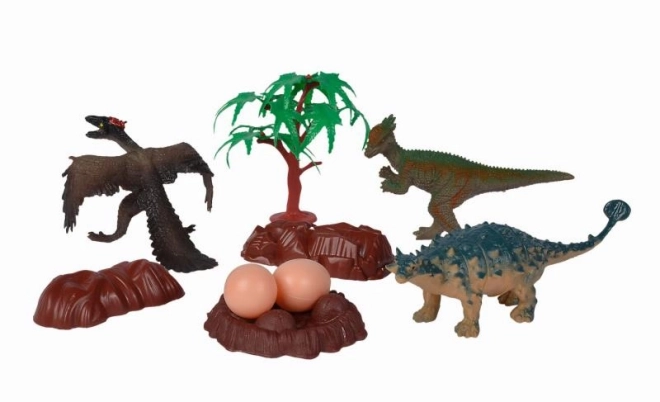 Oeuf de Dino avec accessoires, 3 types, DP6