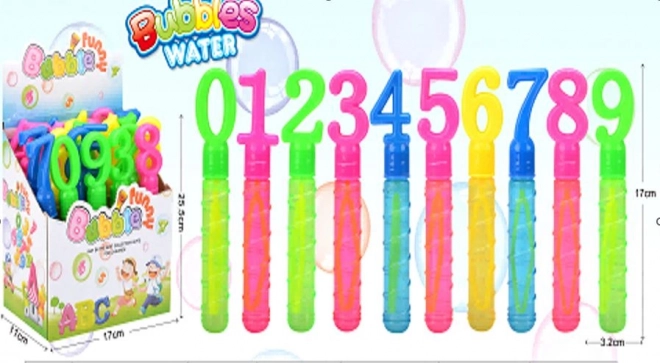 Bublifuk chiffres 30 ml 16,5 cm
