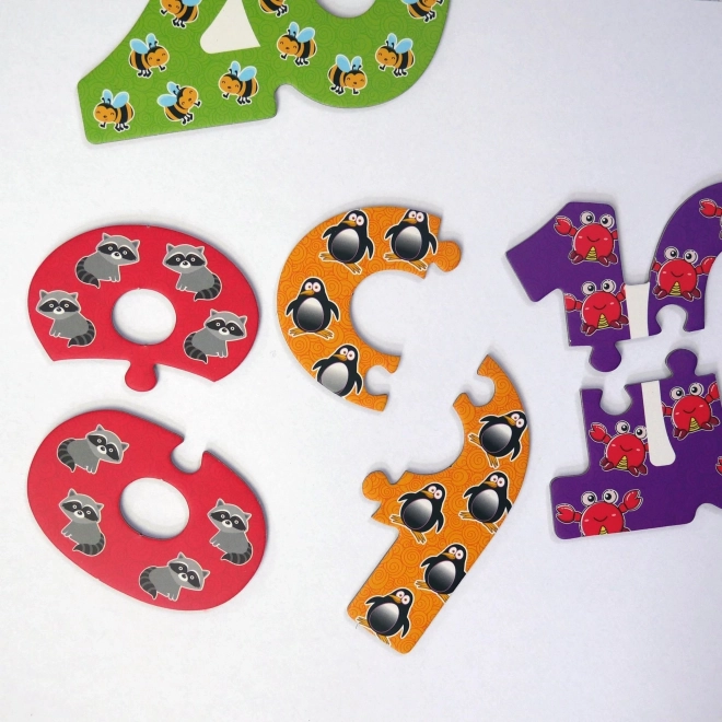 Puzzlík pour les plus petits - chiffres