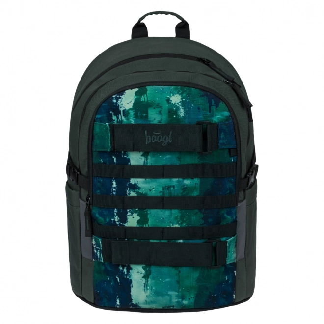 Set BAAGL Skate Forest : sac à dos, trousse et sac de sport