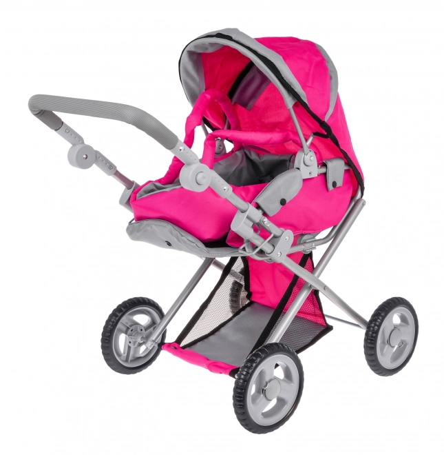 Poussette rose 2 en 1
