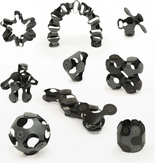Blocs magnétiques Clixo Designer Pack, noir