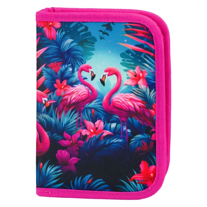 BAAGL Trousse scolaire une seule couche Flamants