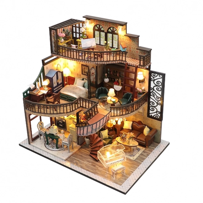 Neuf miniatures de maison pavillon des rêves