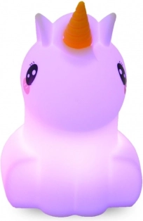 Veilleuse en silicone Changeur de couleurs Licorne