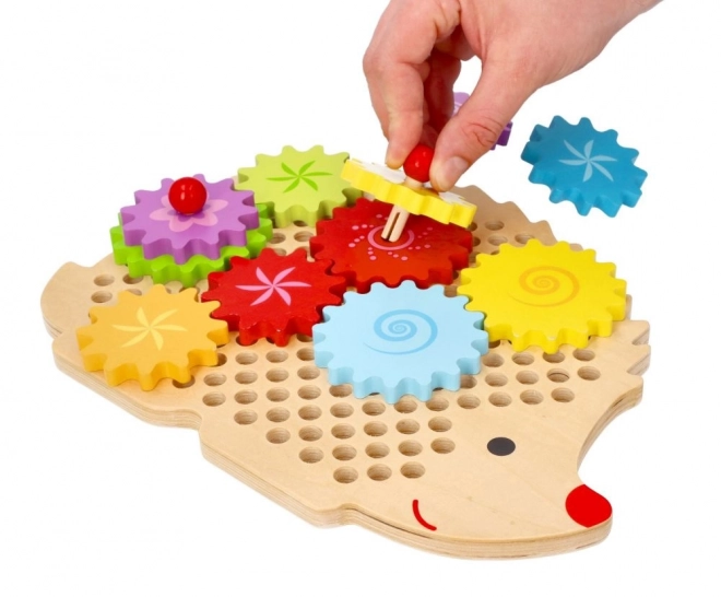 Puzzle Hérisson avec engrenages