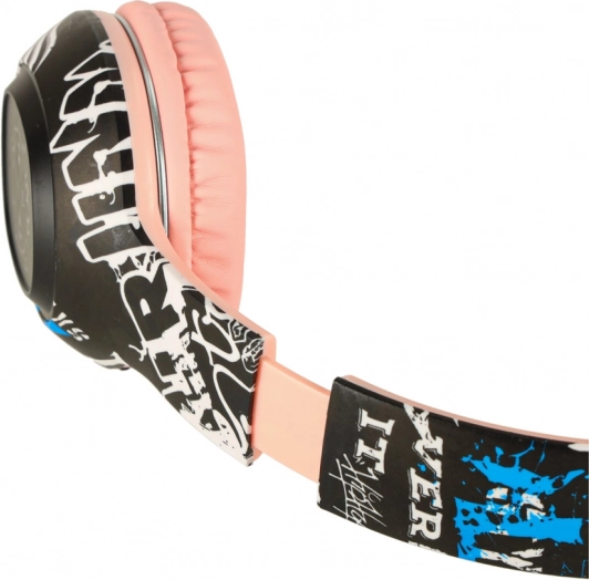 Écouteurs sans fil Bluetooth pour utilisation de jeu et sportive rose