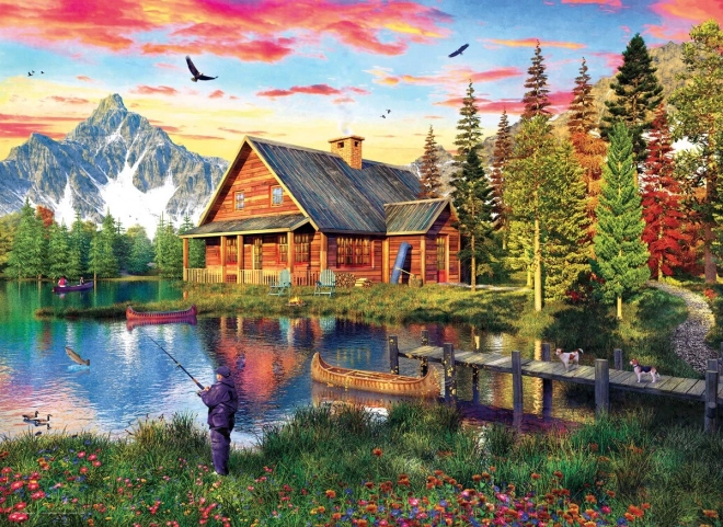 Puzzle EUROGRAPHICS Chalet de pêcheur 1000 pièces