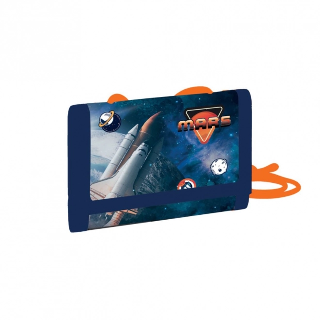 Porte-monnaie enfant Space textile