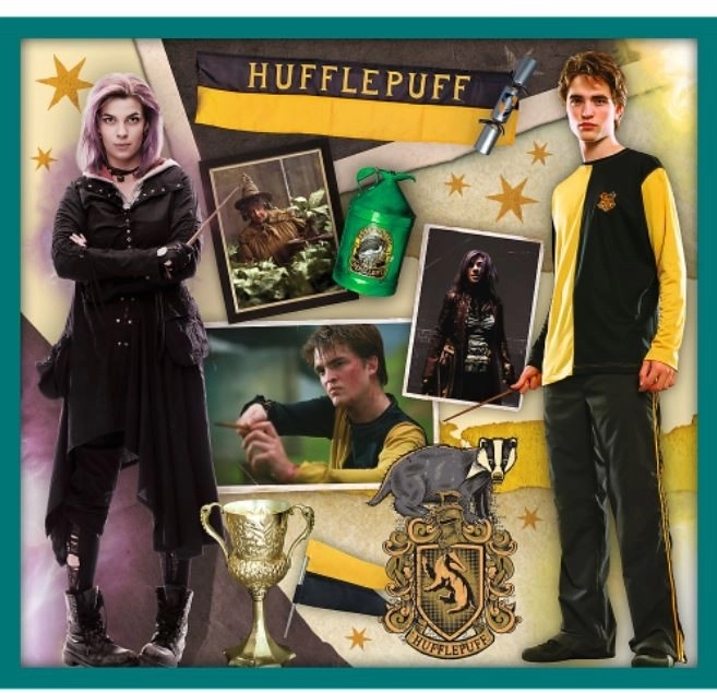 Puzzle Harry Potter - Dans le monde d'Harry Potter 10 en 1
