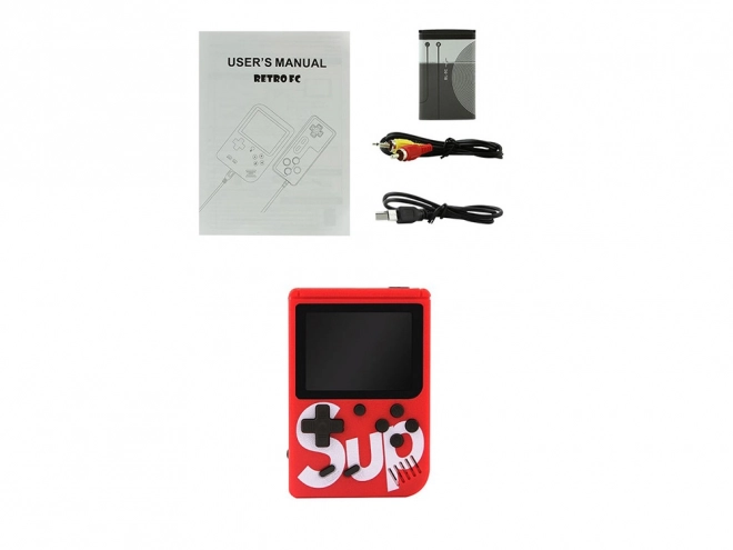 Mini console rétro portable avec 400 jeux