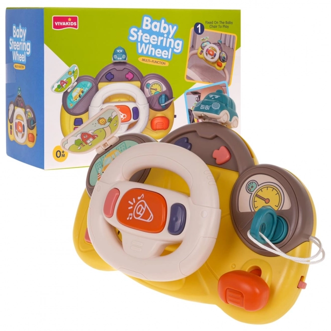Volant interactif pour petits enfants