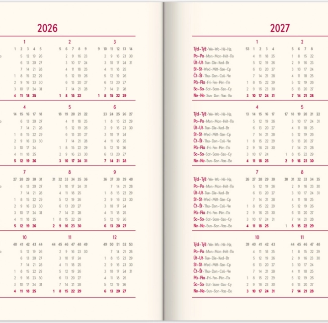 Agenda quotidien Panama 2026 vert