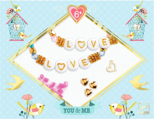 Bracelets d’amitié Djeco Me&You Amour