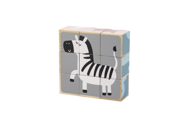 Blocs en bois 9 pcs