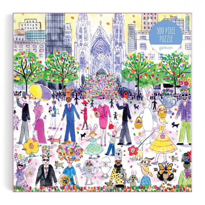 Puzzle Michael Storrings défilé de Pâques 500 pièces