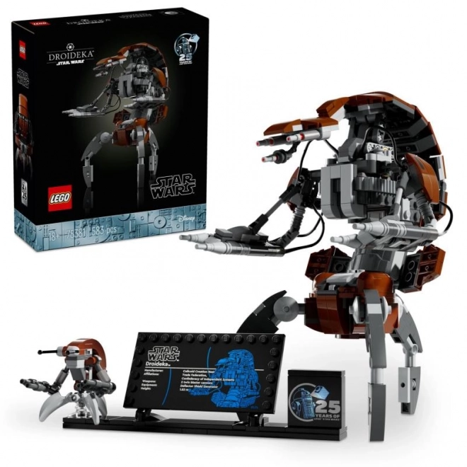 Lego Star Wars Droideka à l'occasion du 25e anniversaire