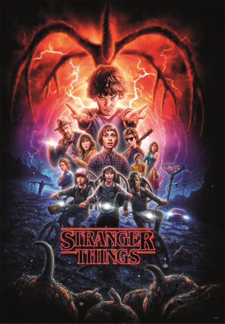 Puzzle Netflix : Stranger Things 2. série 1000 pièces