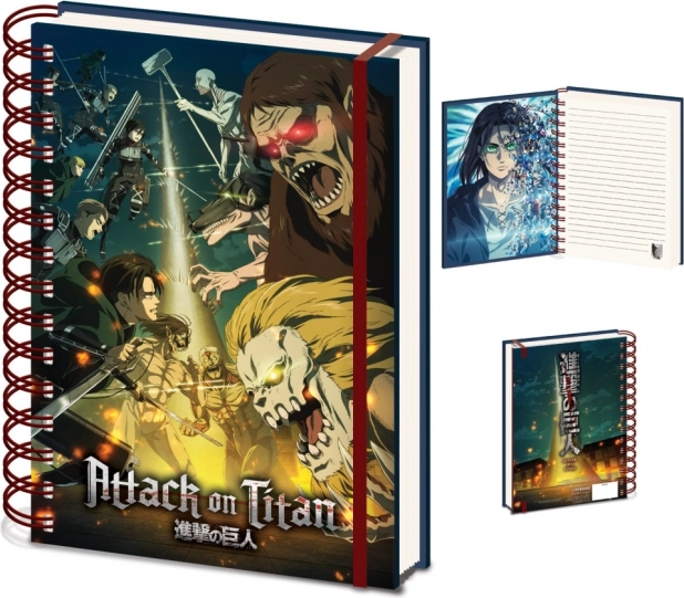 Bloc spiralé Attack on Titan