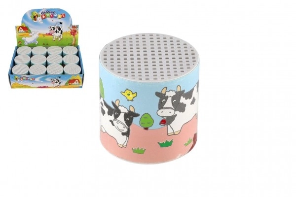Canette avec son réaliste de vache