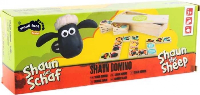 Domino en bois Mouton Shaun