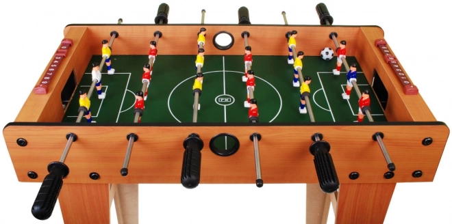 Baby-foot pour enfants 3+ panneau MDF + 6 barres Pour les fans de football
