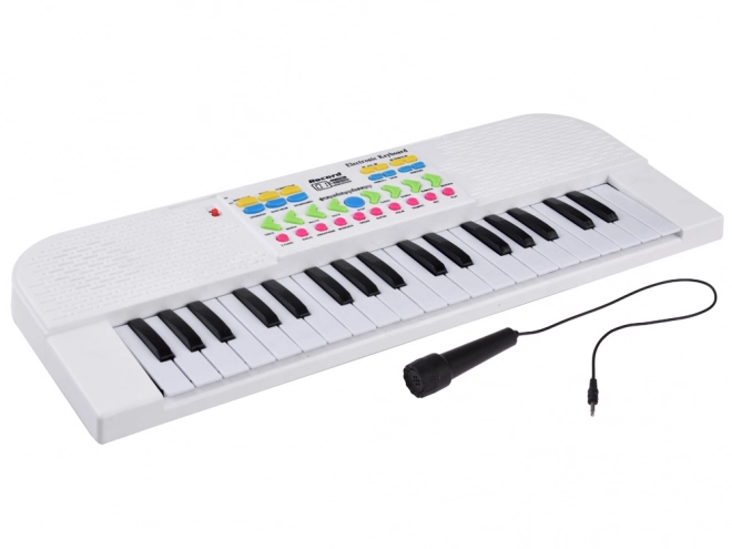Instrument à clavier mini pour enfants avec microphone