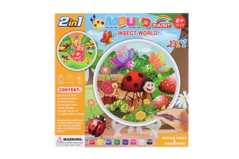 Kit créatif peinture plâtre Insectes
