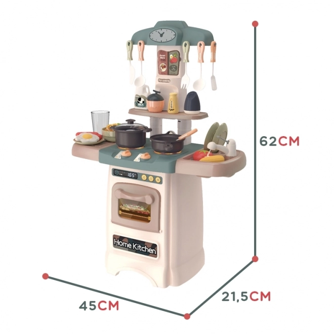 Cuisine Woopie avec circulation d'eau, lumière et son