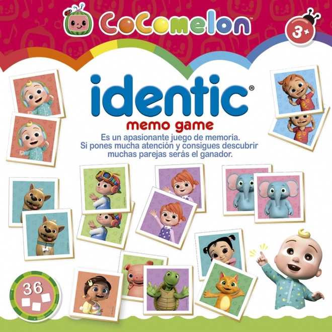 Pexeso CoComelon 36 cartes