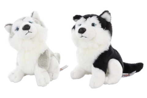 Husky en peluche 15 cm